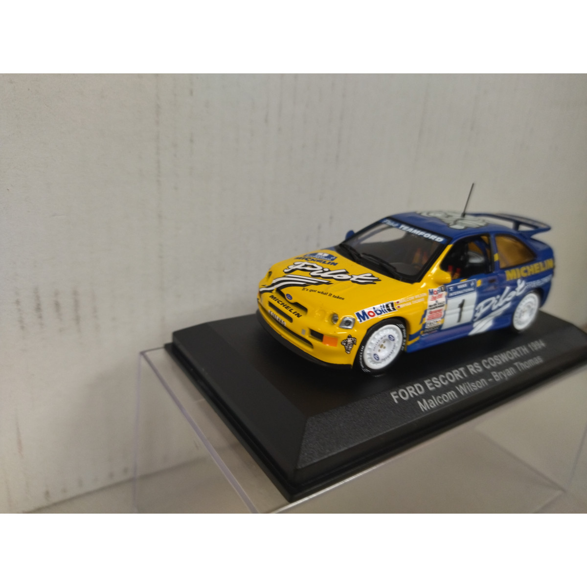 Miniature Solido Ford Escort RS Turbo #59 Michelin - Échelle 1:43, Occasion