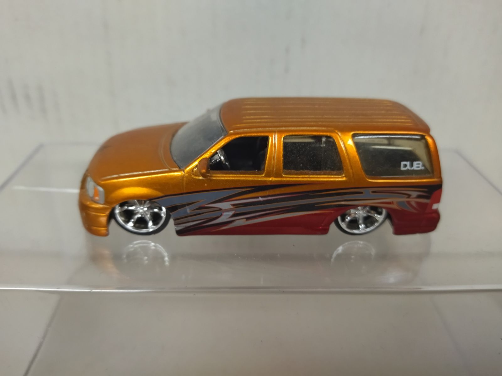 FORD EXPEDITION 2004 ORANGE DUB CITY 1:64 JADA TOYS NO BOX - BCN