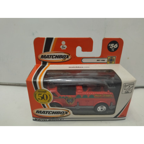 SKY FIRE 50 YEARS 56/75 apx 1:64 MATCHBOX OPEN BOX