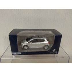 PEUGEOT 208 3P SILVER apx 1:64 NOREV 3 INCHES (7,5cm)