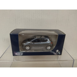 PEUGEOT 208 3P GREY/BLUE apx 1:64 NOREV 3 INCHES (7,5cm)