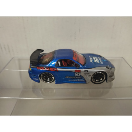 MAZDA RX-7 FALKEN n 619 IMPORT RACER 1:64 JADA TOYS NO BOX
