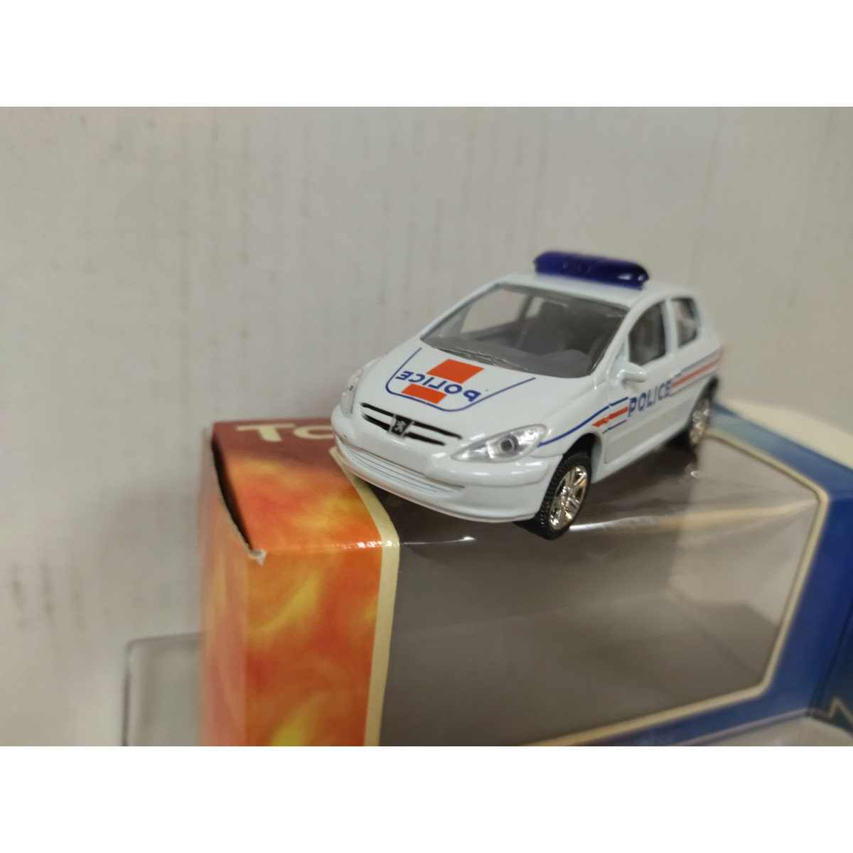 Modèle Réduit Peugeot 307 Police 2001 - Échelle 1/43 - Norev - Boîte Souple - Occasion