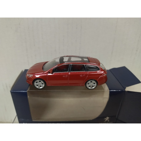 PEUGEOT 308 NOUVELLE SW ROUGE 1:64 apx NOREV 3 INCHES (7,5cm)