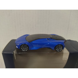 PEUGEOT VISION GRAN TURISMO BLUE CONCEPT CAR apx 1:64 NOREV 3 INCHES (7,5cm)