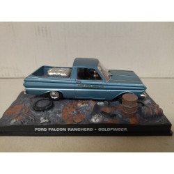 FORD FALCON RANCHERO GOLDFINGER 007 JAMES BOND 1:43 EAGLEMOSS IXO