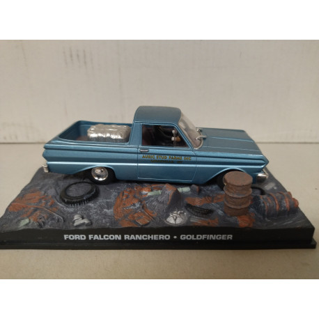 FORD FALCON RANCHERO GOLDFINGER 007 JAMES BOND 1:43 EAGLEMOSS IXO