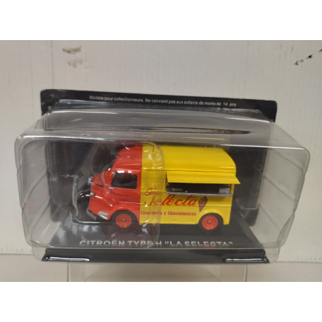 CITROEN TYPE H LA SELECTA FURGONETAS ANTAÑO 1:43 ALTAYA IXO