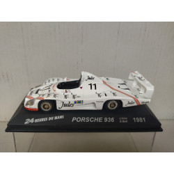 PORSCHE 936 1981 WIN 24 H LE MANS ICKX-BELL 1:43 ALTAYA IXO