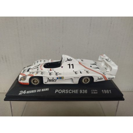 PORSCHE 936 1981 WIN 24 H LE MANS ICKX-BELL 1:43 ALTAYA IXO