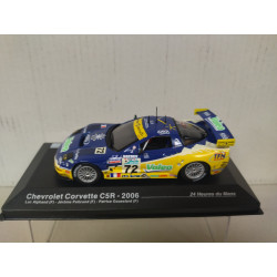 CHEVROLET CORVETTE C5R 2006 24 H LE MANS ALPHAND-POLICAND-GOUESLARD 1:43 ALTAYA IXO