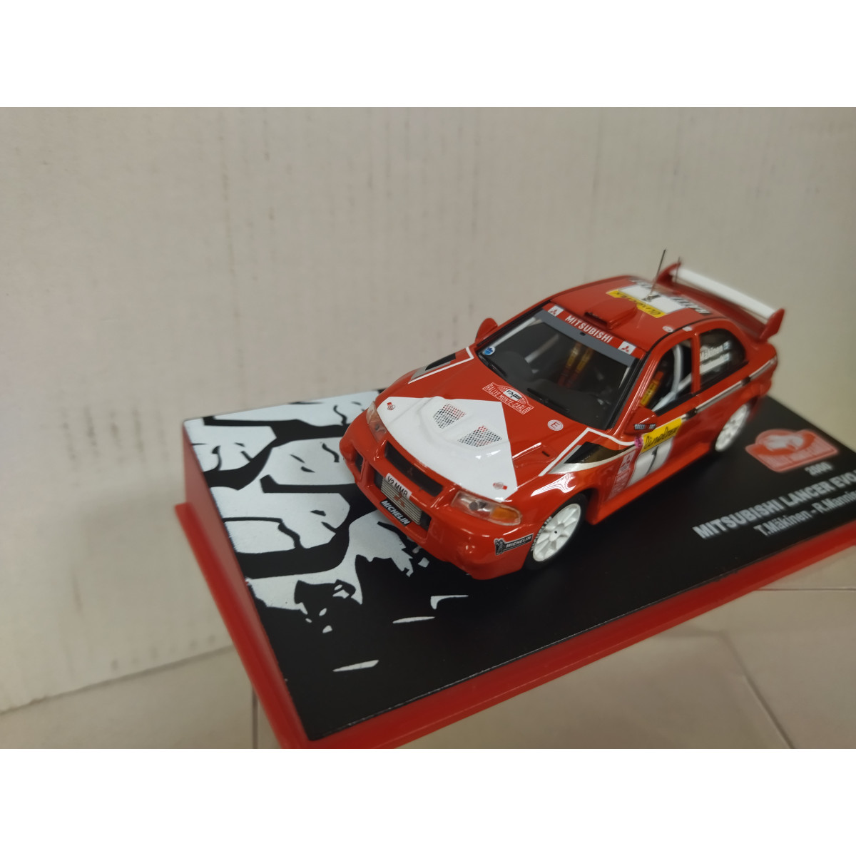 Décalcomanies 1/43 Mitsubishi Lancer Makinen Rallye Monte Carlo 1998 - Collection Miniature Rallye WRC