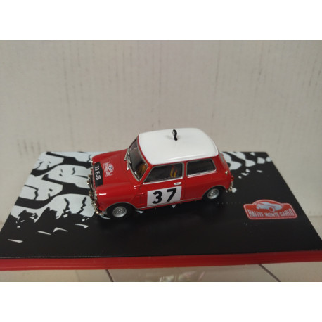 MORRIS MINI COOPER 1964 WIN RALLY MONTE CARLO P.HOPKIRK 1:43 ALTAYA IXO
