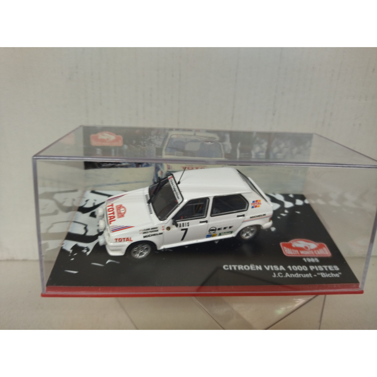 Citroën Visa 1000 Pistes Rallye Monte-Carlo 1985 - Andruet/Biche - IXO 1/43