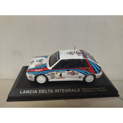 LANCIA DELTA 1992 INTEGRALE WIN RALLY PORTUGAL J.KANKKUNEN 1:43 ALTAYA IXO