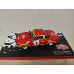 FIAT 124 ABARTH 1975 RALLY MONTE CARLO B.DARNICHE 1:43 ALTAYA IXO