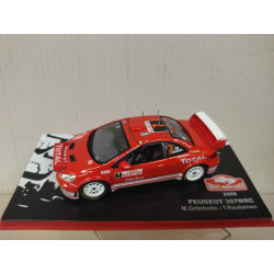 PEUGEOT 307 WRC 2005 RALLY MONTE CARLO M.GRONHOLM 1:43 ALTAYA IXO