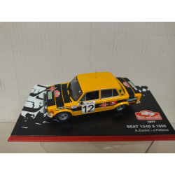 SEAT 124 D 1977 S 1800 RALLY MONTE CARLO A.ZANINI 1:43 ALTAYA IXO