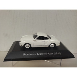 VOLKSWAGEN KARMAN-GHIA 1962 WHITE INESQUECIVEIS BRASIL 1:43 DeAGOSTINI IXO