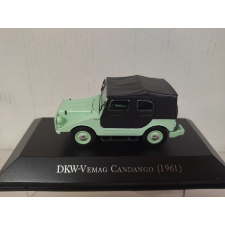 DKW VEMAG CANDANGO 1961 (DKW MUNGA) INESQUECIVEIS BRASIL 1:43 DeAGOSTINI IXO