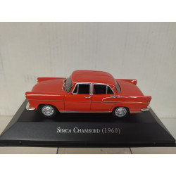 SIMCA CHAMBORD 1960 INESQUECIVEIS BRASIL 1:43 DeAGOSTINI IXO DEFECT/NO RETRO