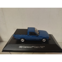 CHEVROLET CHEVY 500 PICKUP 1983 BLUE INESQUECIVEIS BRASIL 1:43 DeAGOSTINI IXO