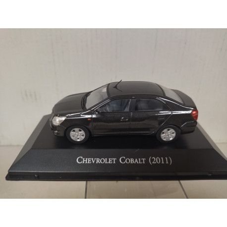CHEVROLET COBALT 2011 GREY INESQUECIVEIS BRASIL 1:43 DeAGOSTINI IXO
