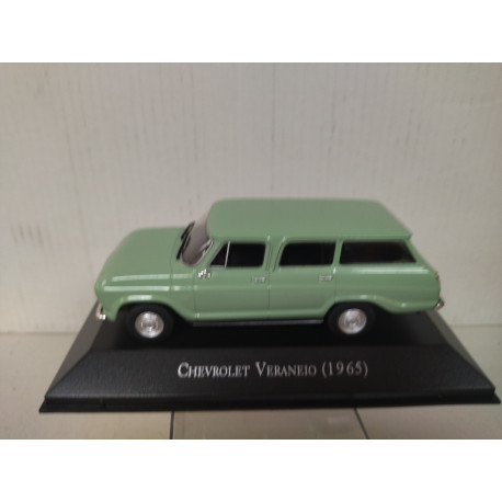 CHEVROLET VERANEIO 1965 GREEN INESQUECIVEIS BRASIL 1:43 DeAGOSTINI IXO