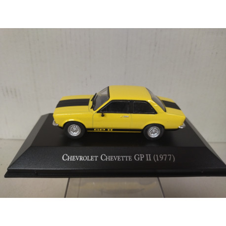 CHEVROLET CHEVETTE GP II 1977 YELLOW/BLACK INESQUECIVEIS BRASIL 1:43 DeAGOSTINI IXO