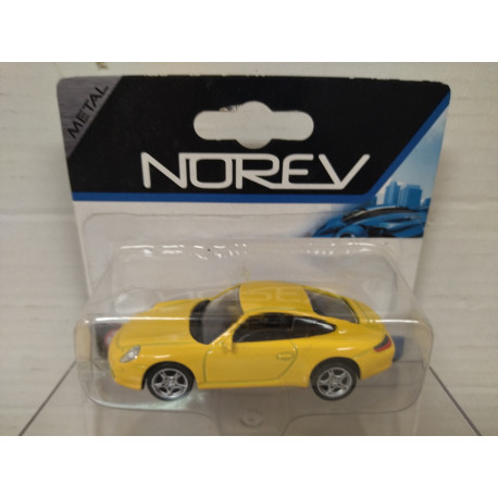 PORSCHE YELLOW BLISTER apx 1:64 NOREV 3 INCHES (7,5cm)