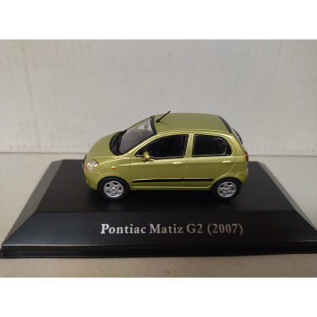 PONTIAC MATIZ G2 2007 (CHEVROLET/DAEWOO) MEMORABLES MEXICO 1:43 DeAGOSTINI IXO