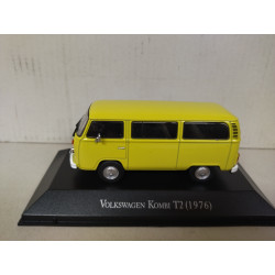 VOLKSWAGEN T2 1976 KOMBI YELLOW MEMORABLES MEXICO 1:43 DeAGOSTINI IXO