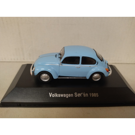 VOLKSWAGEN BEETLE 1985 SEDAN BLUE MEMORABLES MEXICO 1:43 DeAGOSTINI IXO