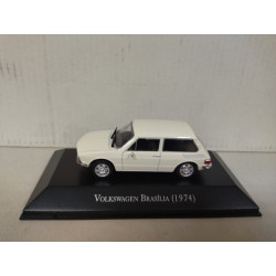VOLKSWAGEN BRASILIA 1974 WHITE MEMORABLES MEXICO 1:43 DeAGOSTINI IXO