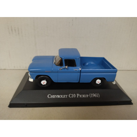 CHEVROLET C-10 1961 BLUE MEMORABLES MEXICO 1:43 DeAGOSTINI IXO