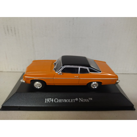 CHEVROLET NOVA 1974 MEMORABLES MEXICO 1:43 DeAGOSTINI IXO