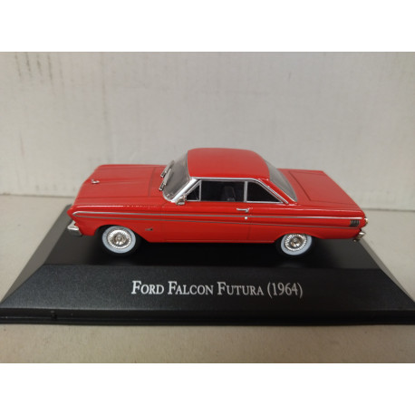 FORD FALCON 1964 FUTURA RED MEMORABLES MEXICO 1:43 DeAGOSTINI IXO