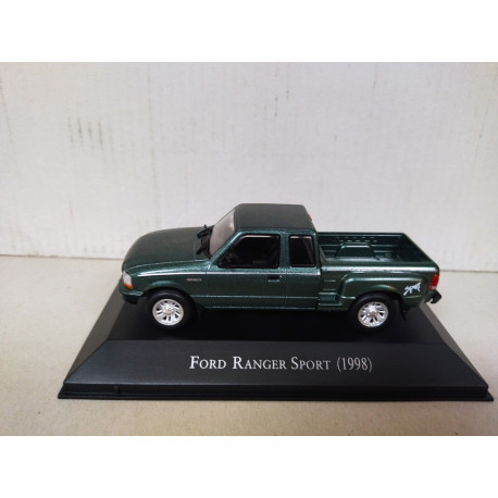FORD RANGER 1998 SPORT GREEN MEMORABLES MEXICO 1:43 DeAGOSTINI IXO