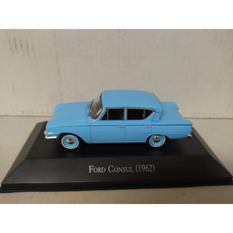 FORD CONSUL 1962 BLUE MEMORABLES MEXICO 1:43 DeAGOSTINI IXO