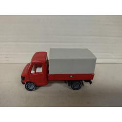 MERCEDES-BENZ TN/T1N 207D/307D RED/GREY 1:65 POLIGURI W/BOX