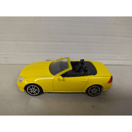 MERCEDES-BENZ R170 320SLK 2003 YELLOW OPEN 1:43 JOY CITY NO BOX