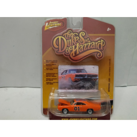 DODGE CHARGER 1969 GENERAL LEE THE DUKES OF HAZZARD 1:64 JOHNNY