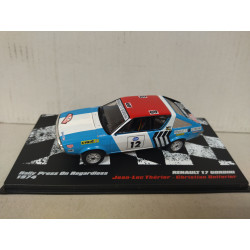 RENAULT 17 GORDINI 1974 RALLY REGARDLESS J-L THERIER 1:43 ALTAYA IXO DEFECT/NO RETRO