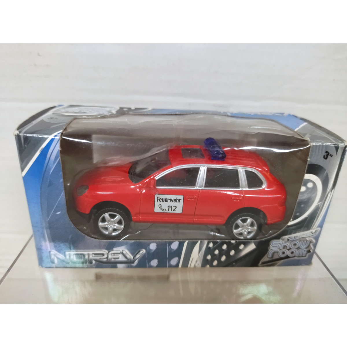 PORSHE Cayenne V6 pompiers / suspensions règlables / Norev 1/43