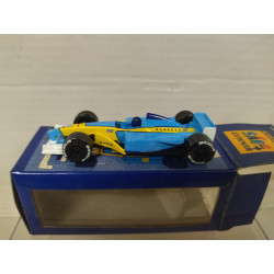 FORMULA F1 RENAULT BLUE/YELLOW RENAULT TOYS apx 1:64 NOREV 3 INCHES (7,5cm)
