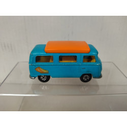 VOLKSWAGEN T2 CAMPER DORMOBILE SUPERFAST 23 1:63/apx 1:64 MATCHBOX NO BOX