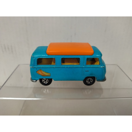 VOLKSWAGEN T2 CAMPER DORMOBILE SUPERFAST 23 1:63/apx 1:64 MATCHBOX NO BOX
