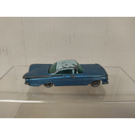 CHEVROLET IMPALA SPORT COUPE TWO/BLUE LESNEY 57 1:80/apx 1:64 MATCHBOX NO BOX