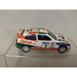 TOYOTA COROLLA WRC RALLY SWEDISH SAINZ 1:43 GUISVAL NO BOX NO LICENCE