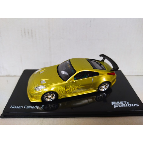 NISSAN FAIRLADY Z GOLD FAST & FURIOUS 1:43 ALTAYA IXO